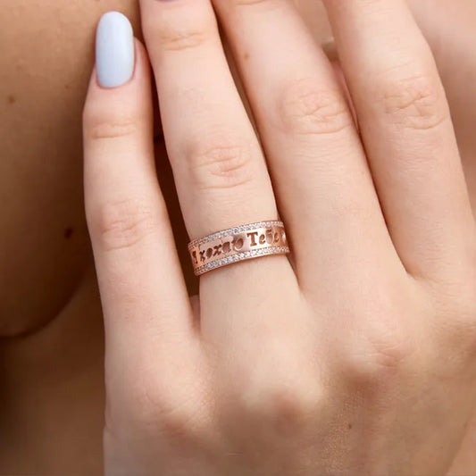 Balabinka Silver Ring Love You