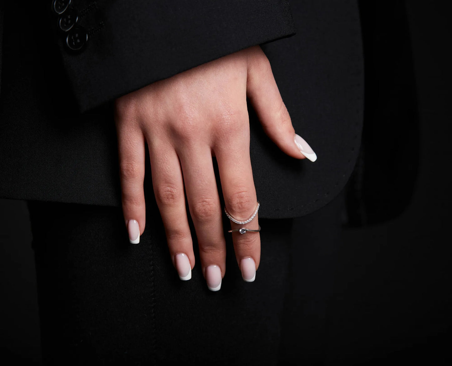 Balabinka Silver Phalanx Ring Darem