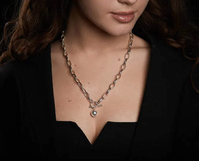 Balabinka Massive Silver Chain with Large Links