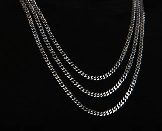 Balabinka Silver Chain Curb