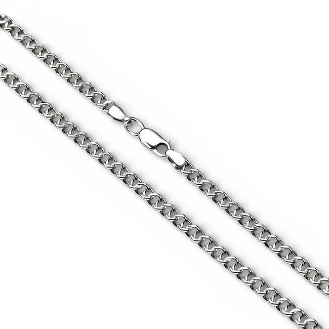 Balabinka Silver Chain Flat Bismarck