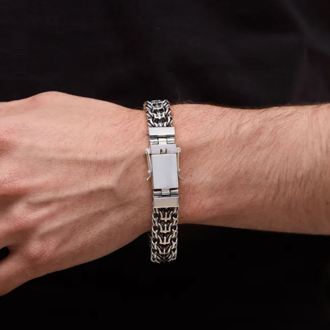 Balabinka Silver Bracelet Trident