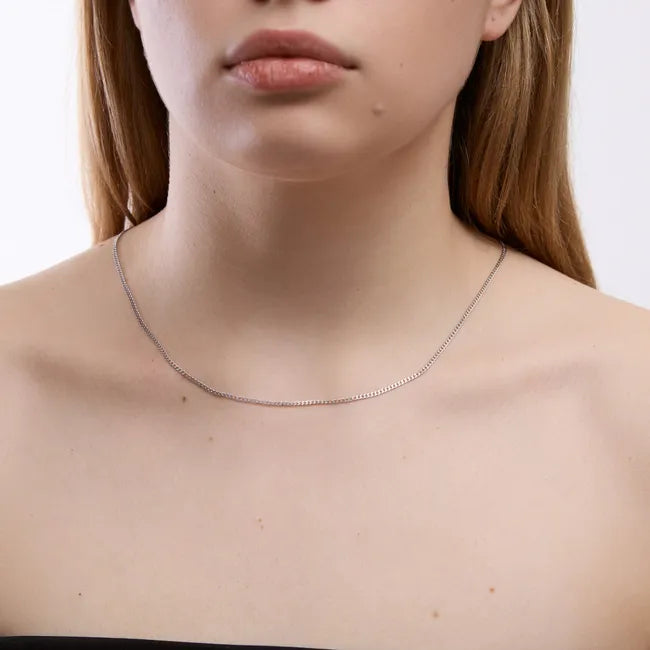 Balabinka Silver Chain Curb