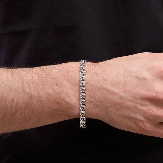 Balabinka Silver Bracelet Flat Bismarck