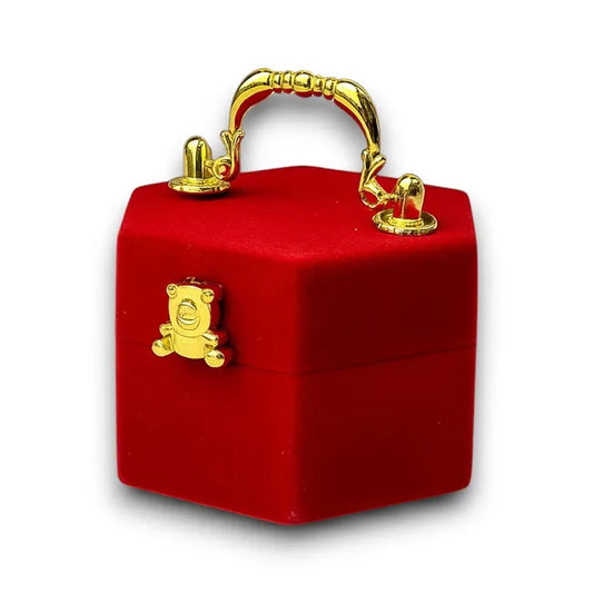 Balabinka Red Jewelry Chest Box