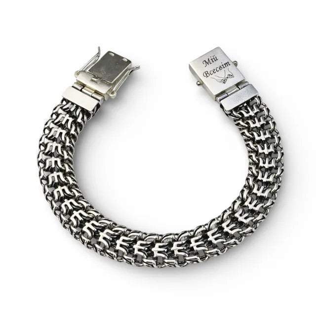 Balabinka Silver Bracelet Trident