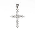 Balabinka Silver Cross Pendant “Triumph”