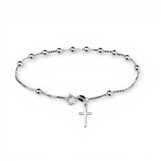 Balabinka Silver Bracelet Rosary