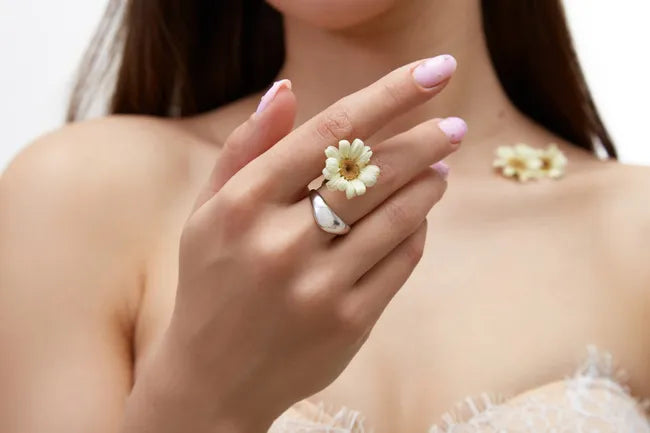 Balabinka Silver Reflection Ring
