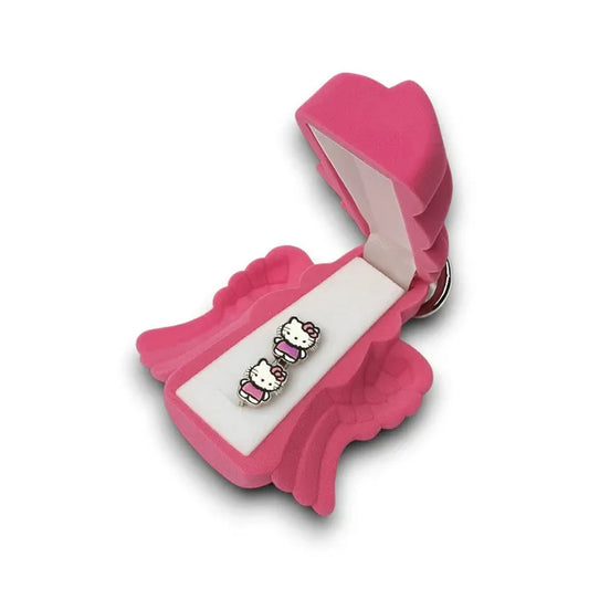 Balabinka Pink Angel Ring Box