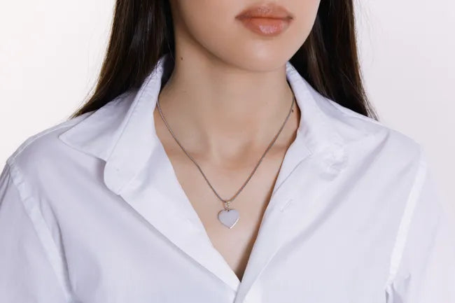 Balabinka Silver Pendant Heart