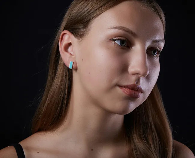 Balabinka Silver Turquoise Earrings