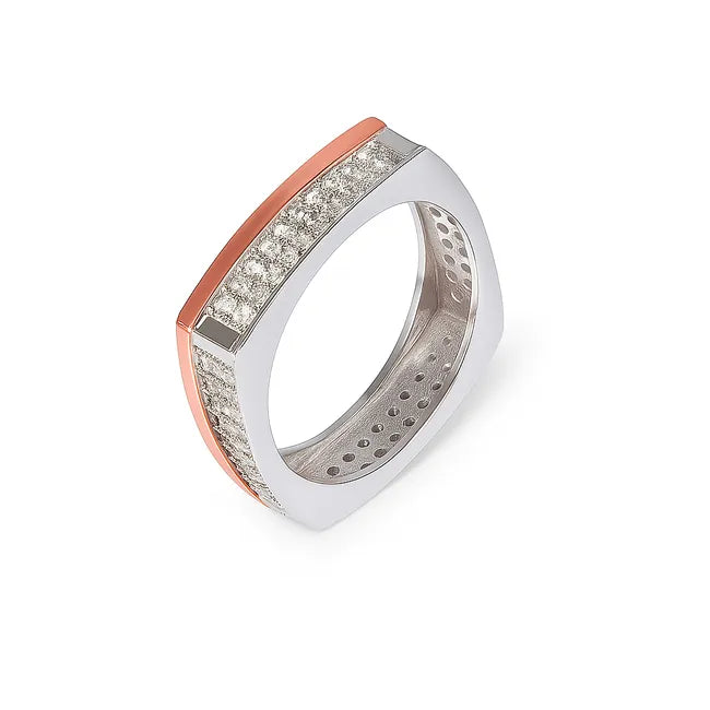 Balabinka Silver “Pavé Path” Ring
