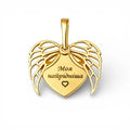 Balabinka Gold-Plated Silver Wings Pendant