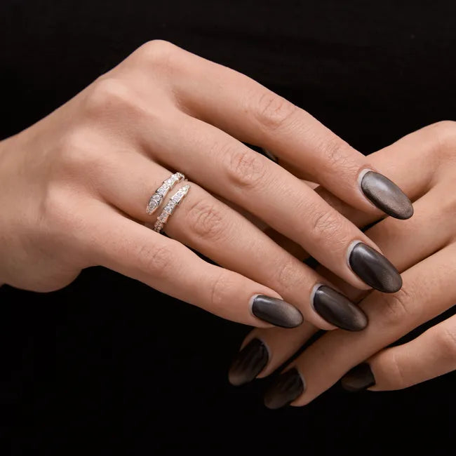 Balabinka Silver Snake Ring