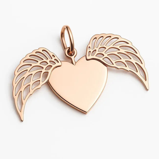 Balabinka Silver Pendant “Wings Heart”