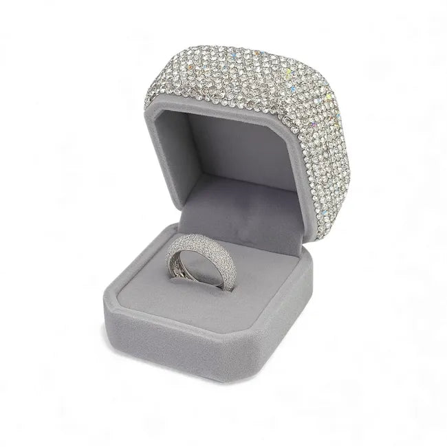 Balabinka Silver Set Crystal