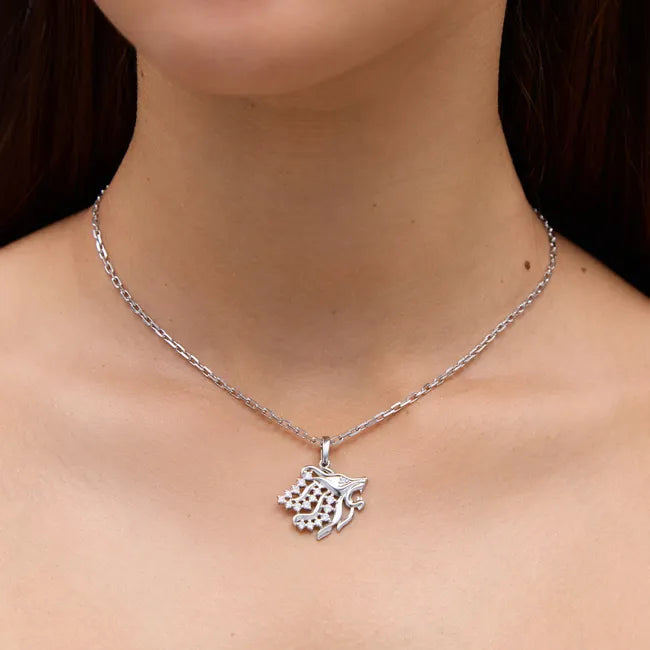 Balabinka Silver Lion Pendant