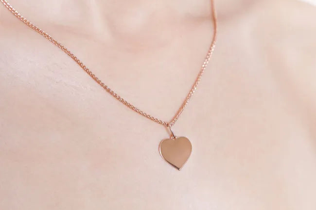 Balabinka Gold-Plated Silver Heart Pendant