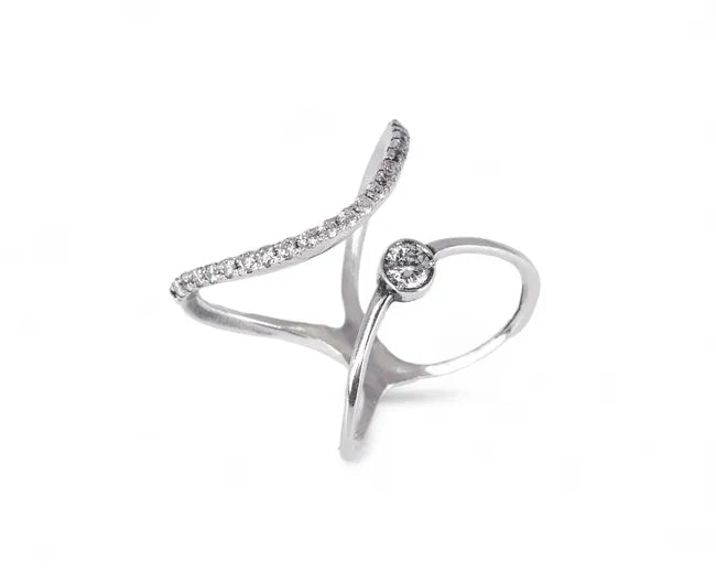 Balabinka Silver Phalanx Ring Darem