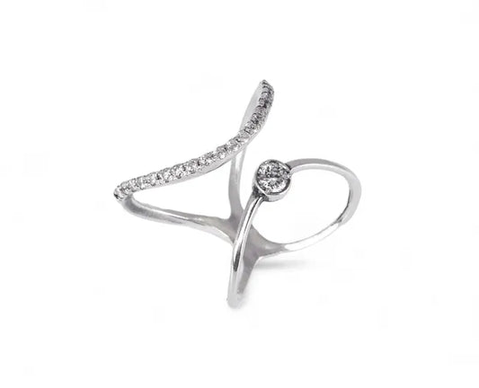 Balabinka Silver Phalanx Ring Darem