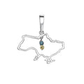 Balabinka Silver Pendant Ukraine