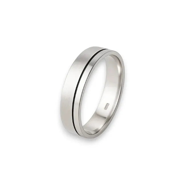 Balabinka Silver Wedding Band