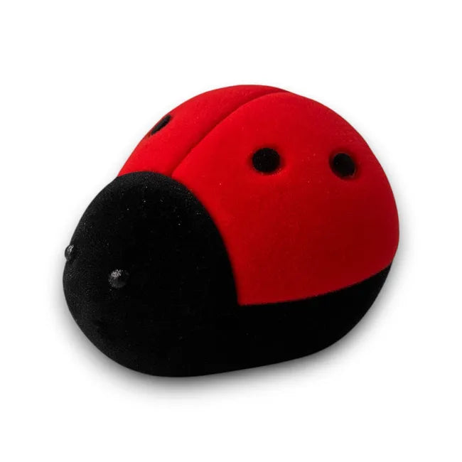 Elegant Balabinka Ladybug Ring Box
