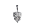 Balabinka Silver St. George Shield Pendant (Large)