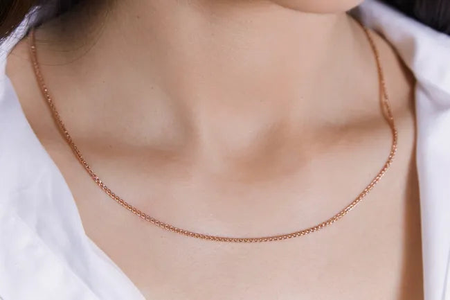 Balabinka Silver “Wheat” Gold-Plated Chain