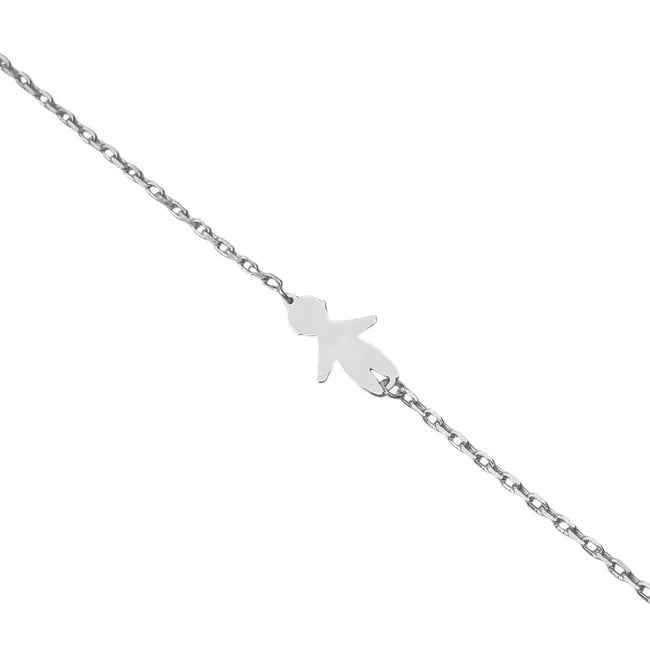 Balabinka Silver Engraving Bracelet Son