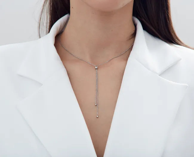 Balabinka Silver Polen Necklace