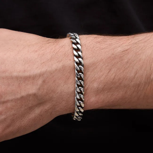 Balabinka Silver Curb Bracelet