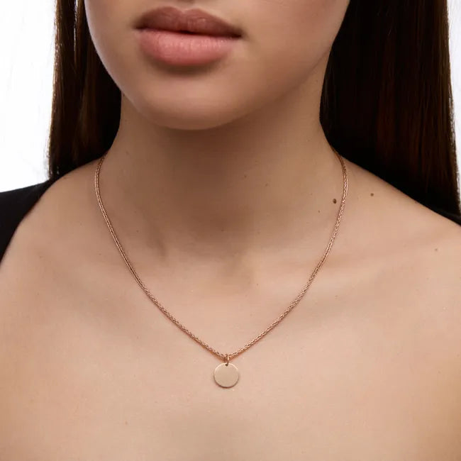 Balabinka Gold-Plated Silver Engraving Coin Pendant
