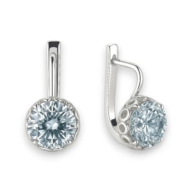 Balabinka Silver Earrings Princess
