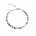 Balabinka Silver Bracelet Zirconia Line