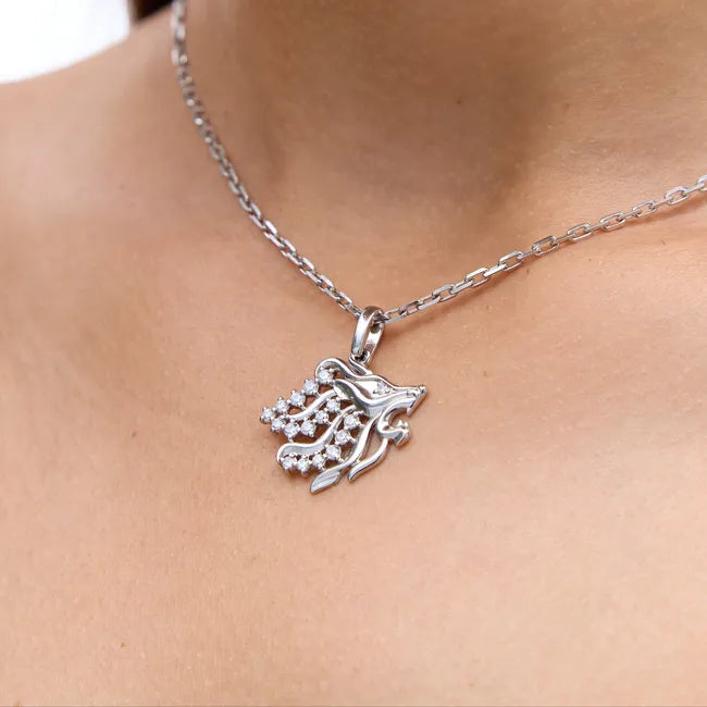 Balabinka Silver Lion Pendant