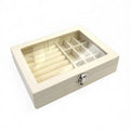 Balabinka Jewelry Organizer Box with Glass Lid
