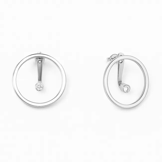 Balabinka Silver Stud Earrings Sphere