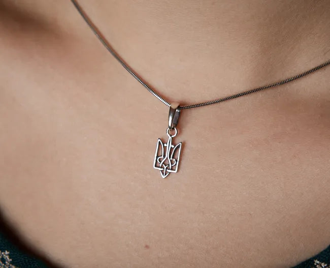 Balabinka Silver Pendant Trident