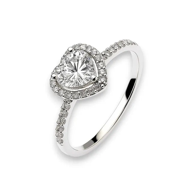 Balabinka Silver “Marseille” Heart Ring