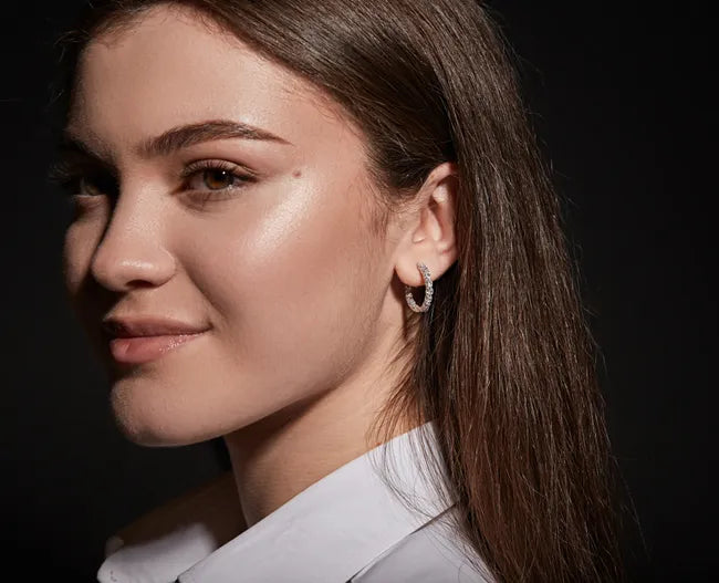 Balabinka Silver Hoop Earrings Mavka