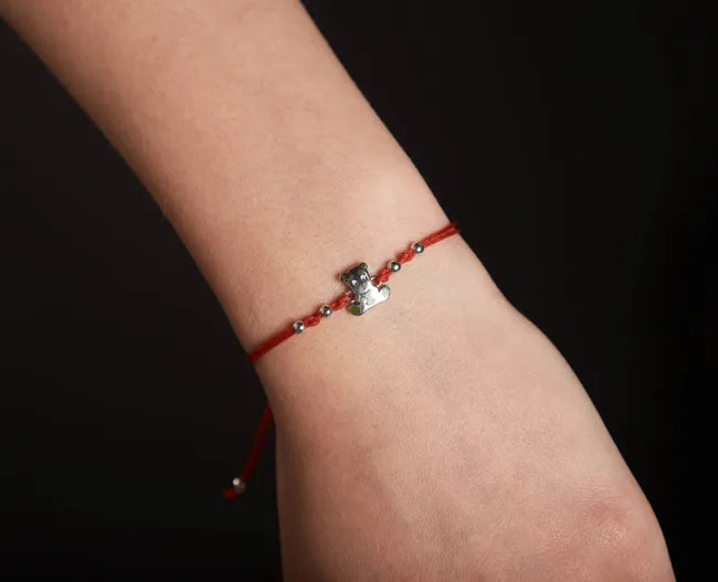 Balabinka Silk Bracelet Teddy Bear