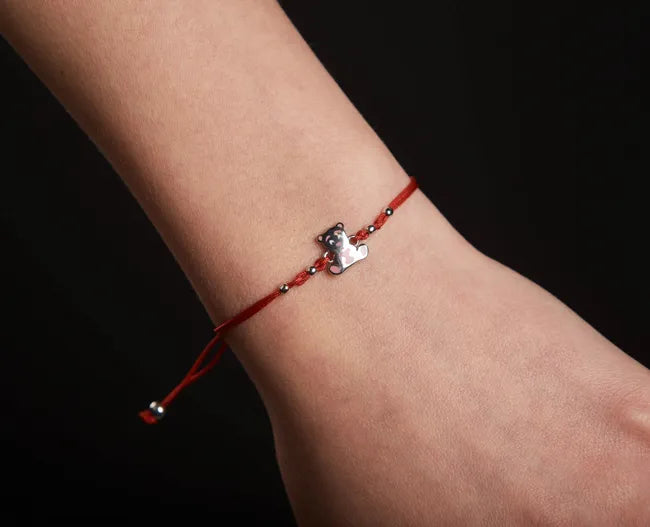 Balabinka Silk Bracelet Teddy Bear