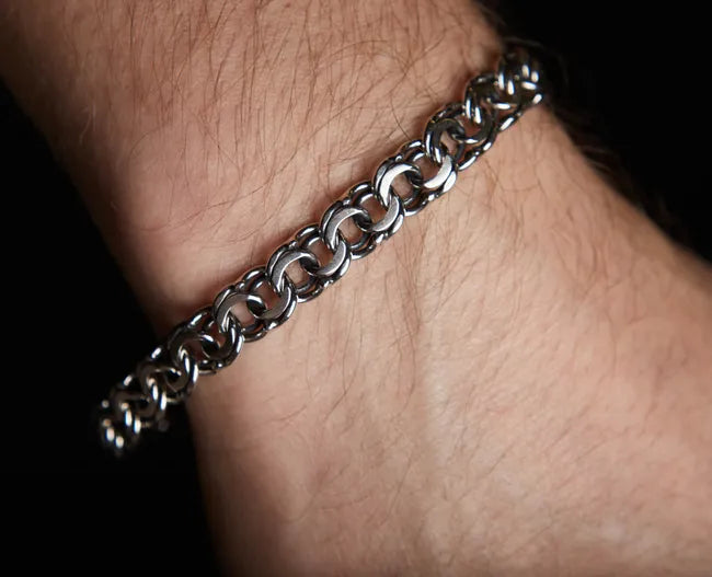 Balabinka Silver Bracelet Flat Bismarck