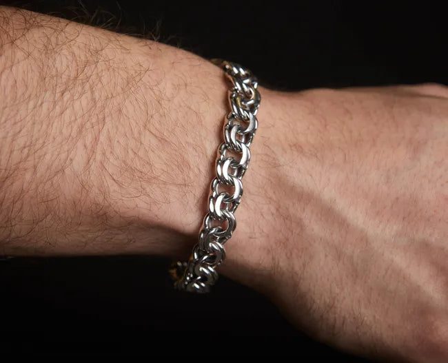 Balabinka Silver Bracelet Flat Bismarck