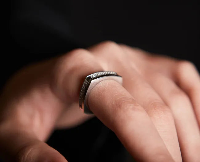 Balabinka Silver “Pavé Path” Ring