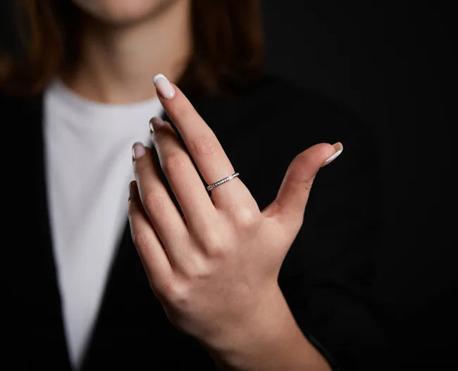 Balabinka Silver “Thin Square” Ring