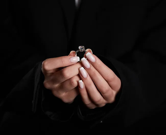 Balabinka Silver Ring “Big Zircon”