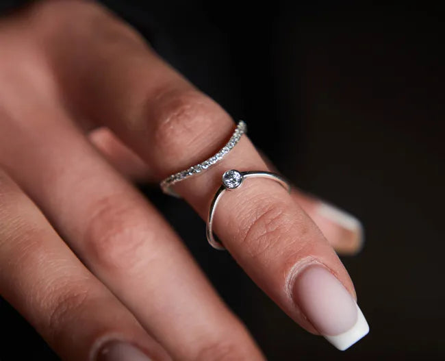 Balabinka Silver Phalanx Ring Darem